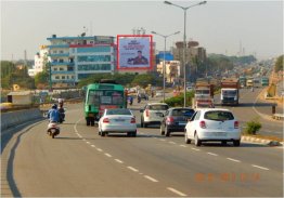 Hosur Rd from Chandapura Fly over twrds Electronic city, Bengaluru