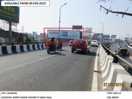 Gomti Nagar flyover fc wave mall, Lucknow