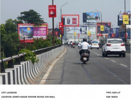 Gomti Nagar flyover fc fun mall, Lucknow