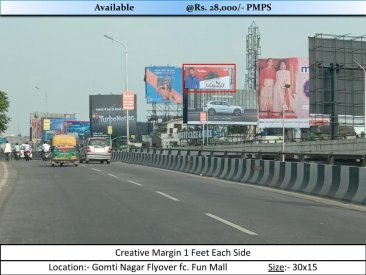 Gomti Nagar Flyover fc. Fun Mall, Lucknow