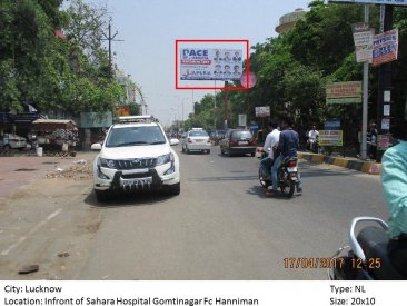 Infornt Of Sahara Hospital Gomti Nagar Fc Hanniman, Lucknow