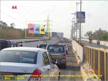 JAGTAP DAIRY CHOWK, NR. SPOT 18 MALL, PIMPLE SAUDAGAR, FACING UNIVERSITY CIRCLE, Pune