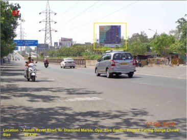 AUNDH RAVET ROAD, NR. DIAMOND MARBLE, OPP. FIVE GARDEN PROJECT, FACING DANGE CHOWK, Pune