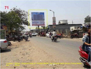 WAKAD – HINJAWADI ROAD,NR.PUSHPAK MARBLE, OPP.CHANDRAMAULI GARDEN, FACING WAKAD, Pune