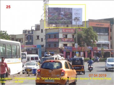 RAHATANI CHOWK, NR. TALATI KARYALAY, FACING SHIVAR GARDEN & RAINBOW PLAZA, Pune