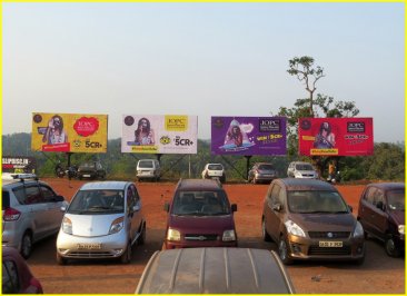 Thivim Railway Station Exit View, Goa