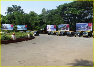 Karmali Railway Station Exit View, Goa